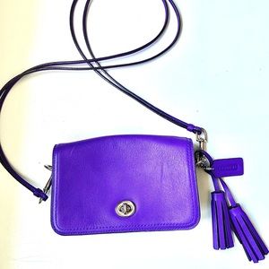 Coach Small Purple Purse/Clutch